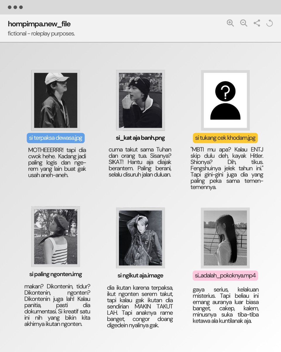 clausium's tweet image. ㅤ
ㅤ
Help RT!

Dicari satu cewek yang content creator untuk isi si check khodam donk. Minimal line 2000-2005 yh synk flish bgt.
ㅤ
ㅤ