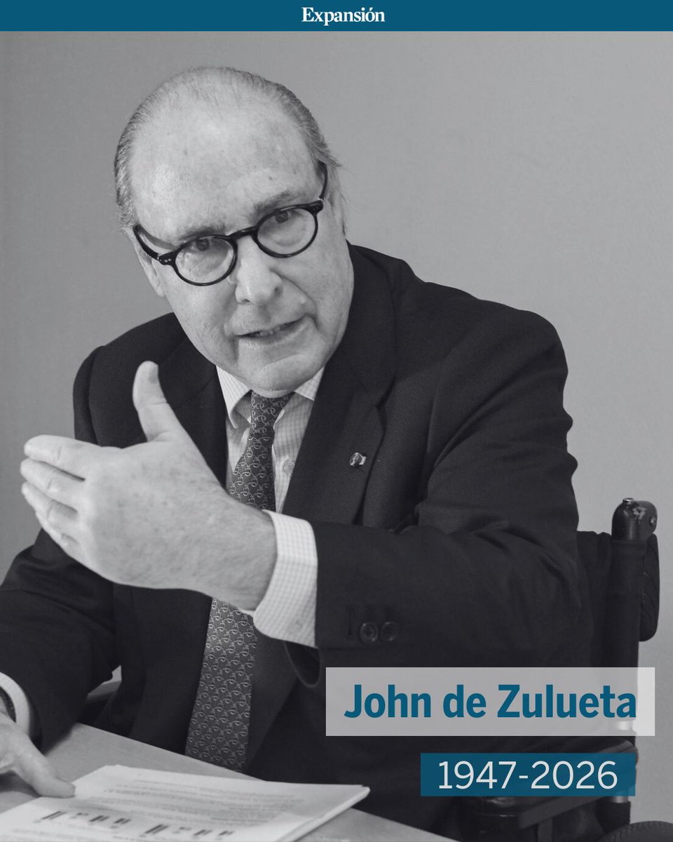 expansioncom's tweet photo. ⚫️ ÚLTIMA HORA | Línea Directa comunica la muerte de su consejero John de Zulueta
https://t.co/eHLff2fVNh https://t.co/513QC8JcpQ