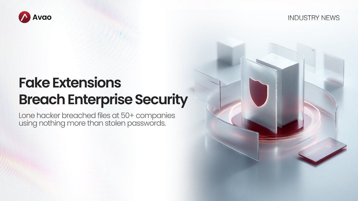 🚨 Fake Chrome Extensions Breach Enterprise Accounts

A new threat campaign disguised malicious browser add-ons as enterprise tools - stealing credentials from platforms like Workday, SAP, and NetSuite.

🔹 Stolen passwords &amp; session tokens
🔹 Live cookie exfiltration every