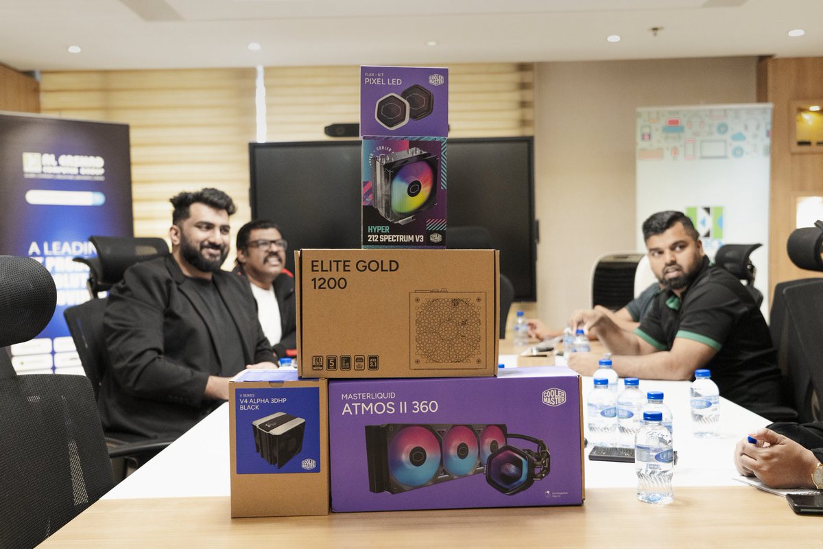 ASBIS and <a href="/CoolerMaster/">Cooler Master</a>  Master had a great session with <a href="/alershadonline/">alershadonline</a> Group, showcasing products, key features, and real-world value. Thanks to the team for the energy and engagement!

#ASBIS #CoolerMaster #Partners #Collaboration #ProductOverview