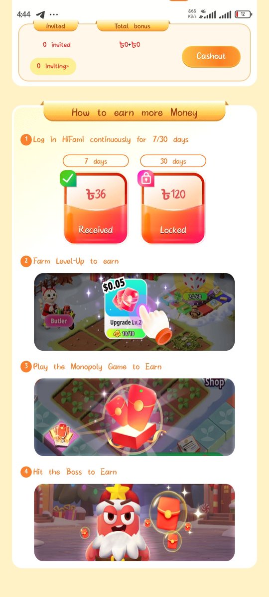 EjajEmam223282's tweet image. 🔥 ফ্রি টাকা নিতে চাও? 🔥
এখনই HiFami App-এ একাউন্ট খুলে আয় করো ৳৭২০০ পর্যন্ত! 💸
✅ ৭ দিন লগইন = ৳৩৬
✅ ৩০ দিন লগইন = ৳১২০
✅ বন্ধু ইনভাইট = ৳১২০০+
✅ রিয়েল ক্যাশ আউট 💵
👇 এখনই জয়েন করো 👇
🔗 s.hifamiapp.com/1/on1oNE3cv

#FreeEarning #ReferAndEarn #HiFami #OnlineIncome