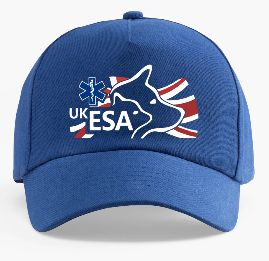 ESAORGUK's tweet photo. New drip just landed 🧢🐾
Our ESA UK blue caps are here and yes… your dog &amp; cat already thinks you look cool in it 😎🐶
Rock the logo, rep the ESA fam, and collect compliments from strangers.
(Side effects may include extra pats for your dog.)🐾
As seen in the photo 👇 https://t.co/Iq2YZop9Ri