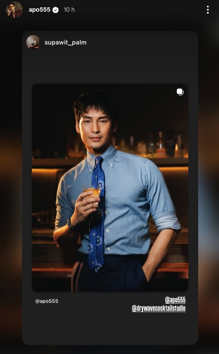TatiApo555's tweet photo. Day 450. 

Be happy, be successful, be healthy, be loved, have the life you want to have

Shine, be happy and may you achieve everything you want my beloved, you deserve all the best 

#JWBlueLabel #DepthOfBlueBkk
#JohnnieWalker #KeepWalking  
@Nnattawin1 #ApoNattawin https://t.co/O7QVTAFe7d