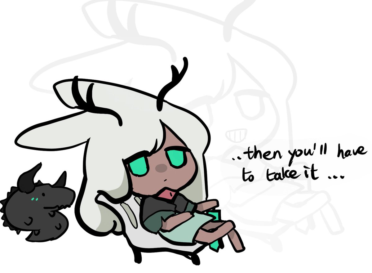 Chikori_Hallie's tweet image. If you want to take it…  #RabbitAndSteel