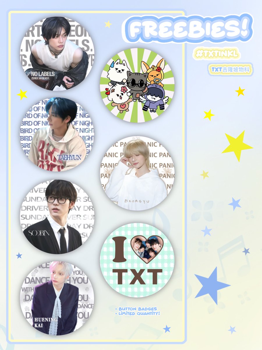 thaehwy's tweet image. ⋆⭒˚.⋆ #TXTinKL freebies ⸝⸝

♪ 14 feb 2026, Axiata arena
♪ fcfs, random ₊˚⊹
♪ open for trading (just dm me💗)
♪ how to claim : repost and like this post to redeem

exact location &amp;amp; outfit TBA ᵎ!ᵎ