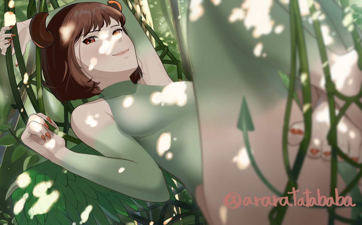 リーフ。初代の図鑑イラストが好き。　#モンスターファーム　#モンスターファーム2
