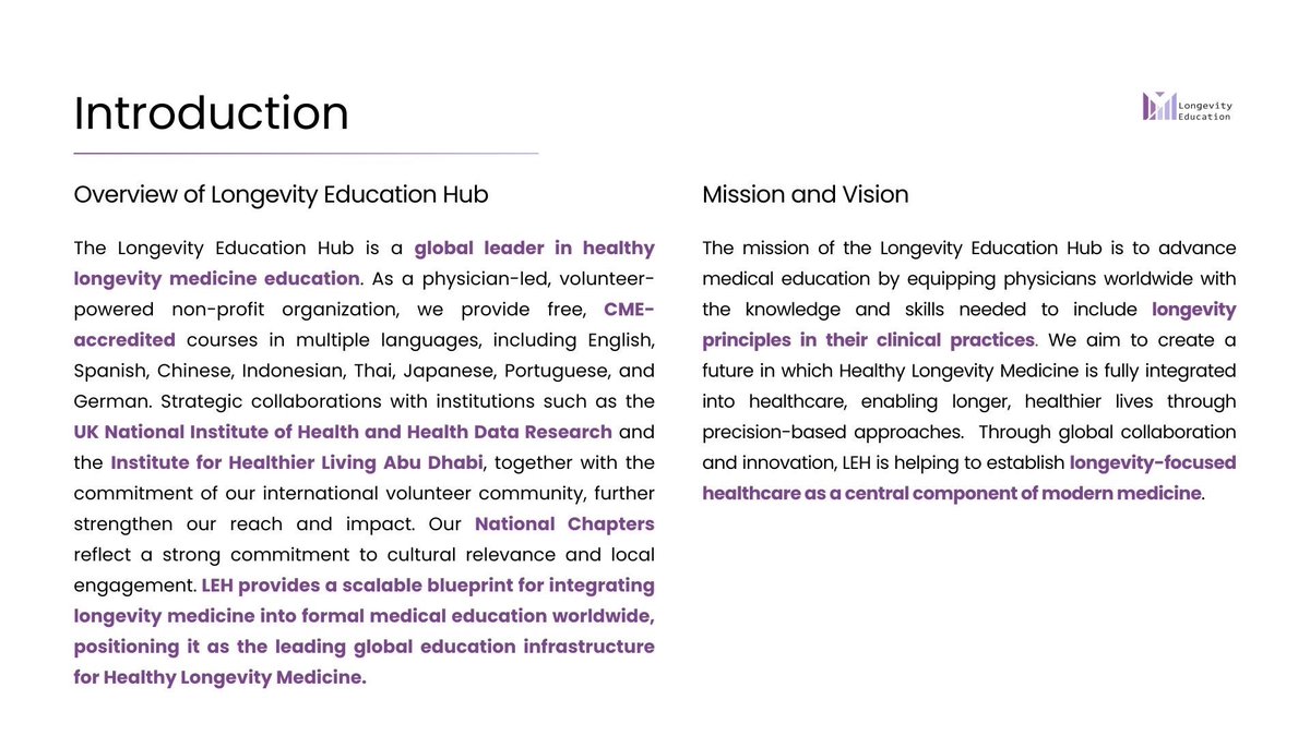 LongevityEdu's tweet photo. 2025 was a scale year for the Longevity Education Hub.

It’s the result of disciplined execution, aligned collaborators, and a volunteer force that delivers at enterprise level. 

2026 is about acceleration! https://t.co/H5Dcjsyljc