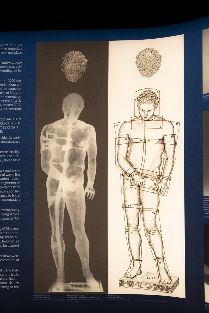 mapoxyomenos's tweet image. From A to Z about #Apoxyomenos: where he came from, what he’s made of, how he was restored, how much he weighs, and which masterpieces he’s compared with. Find the answers in the Black Room of our museum, an immersive exhibition that reveals it all!