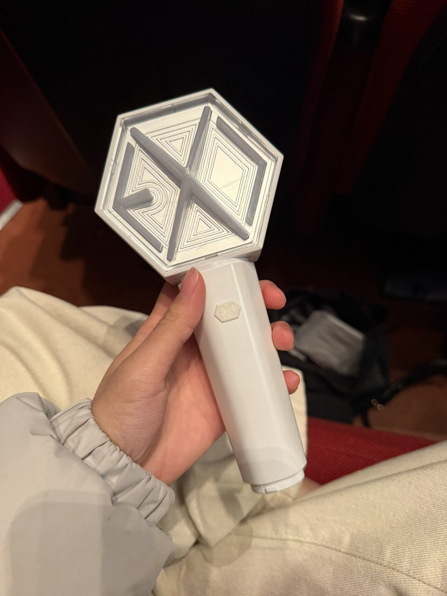 왜 응원봉 본체만 들고 왔어 멍청아.....