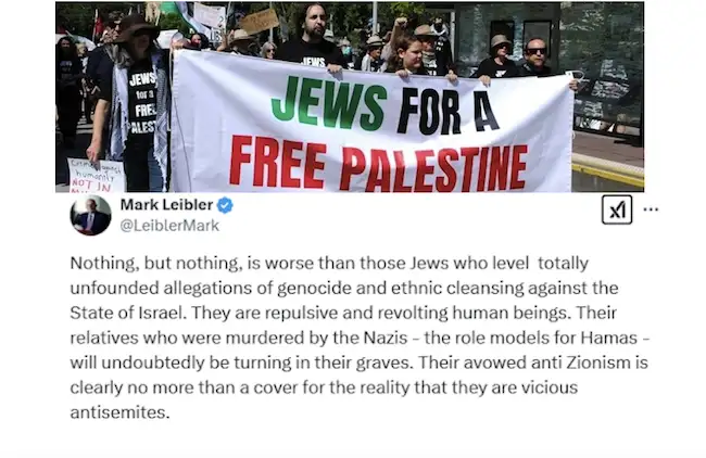 Libsjailtime's tweet image. Australians have a message for you  Leibler and it's to f*** off to Israel before you become the first to be charged and jailed for hate speech and making threats and intimidating fellow Jews who are non-zionists
independentaustralia.net/life/life-disp…