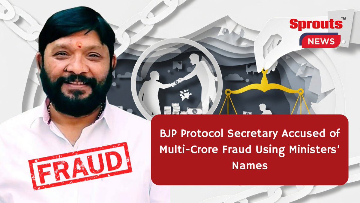 unmeshgujarathi's tweet photo. Mumbai BJP Protocol Secretary Santosh Dayashankar Pandey faces allegations of multi-crore land and financial fraud, misuse of ministers’ names, threats, forged documents, and fake advocate credentials.
https://t.co/hG02TUnrUN
#BJP #ProtocolSecretary #MultiCroreScam #LandScam #PoliticalFraud #Mumbai #Panvel #SproutsNews
#ForgedDocuments #BJPNews #MumbaiCrime #PoliticalAccountability #IPC420 #FakeJobs #SproutsNews #InvestigativeJournalism #MumbaiNews
@PMOIndia @narendramodi @Dev_Fadnavis @SproutsNews @unmeshgujarathi @andharesushama
@MumbaiPolice @MahaPolice
@DGPMaharashtra
@CMOMaharashtra @Dev_Fadnavis
@AUThackeray @ShelarAshish
@BJP4Maharashtra
@HMOIndia @AmitShahOffice @myogiadityanath @CMOfficeUP