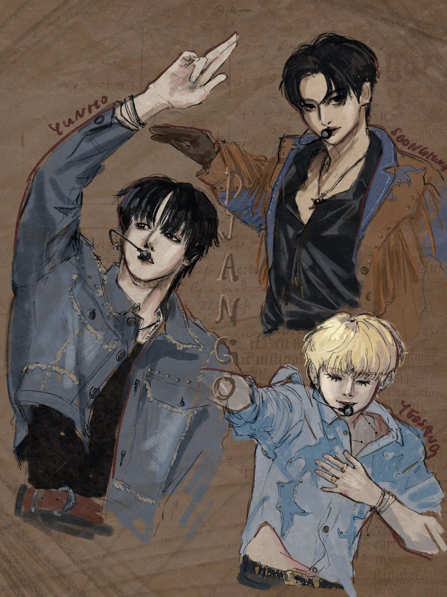 The shoot that go straight into my heart 
❤️‍🔥

#ATEEZ #ATEEZfanart #에이티즈 #성화 #윤호 #여상 #seonghwa #yunho #yeosang