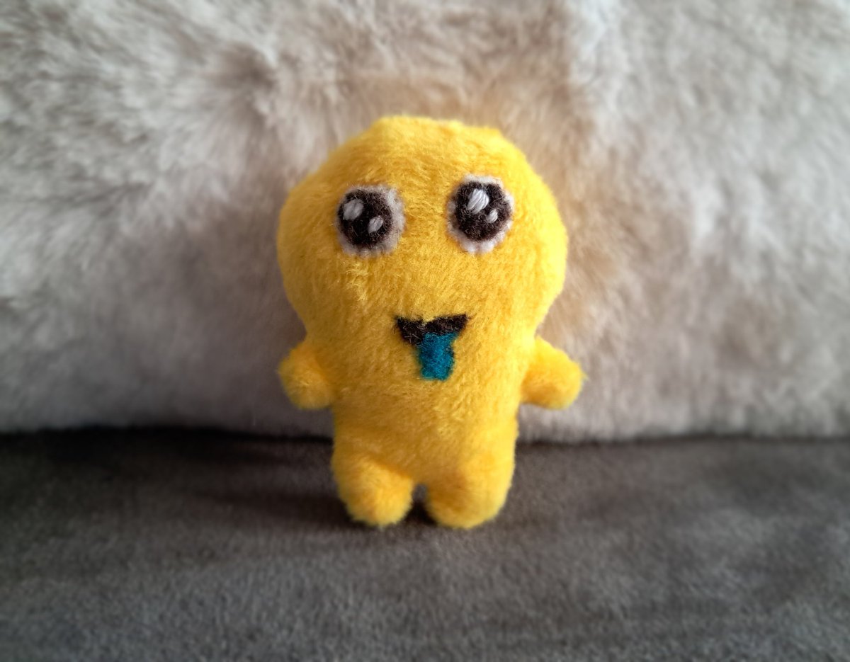 Little sewing project😢💛 do you like❤️ him ? 👀🥹