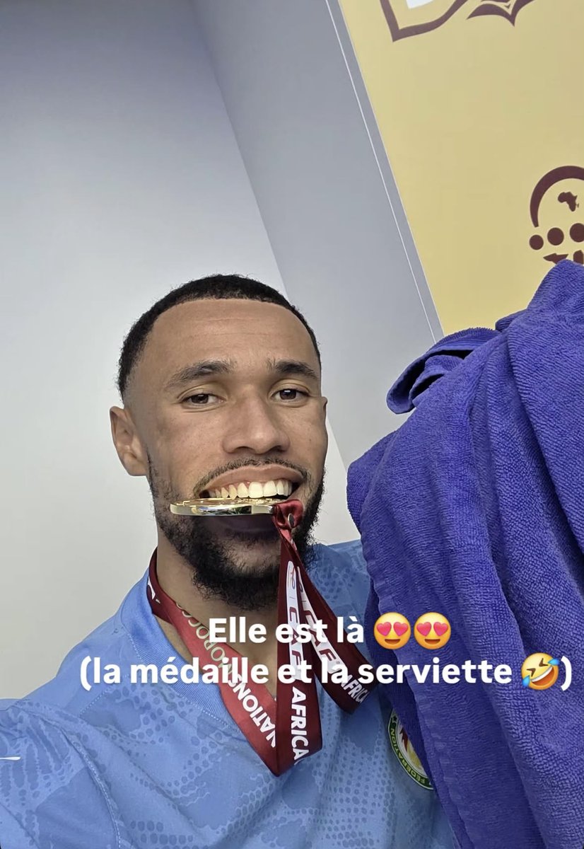 Yehvann sur Instagram après le sacre du Sénégal 👀🥇