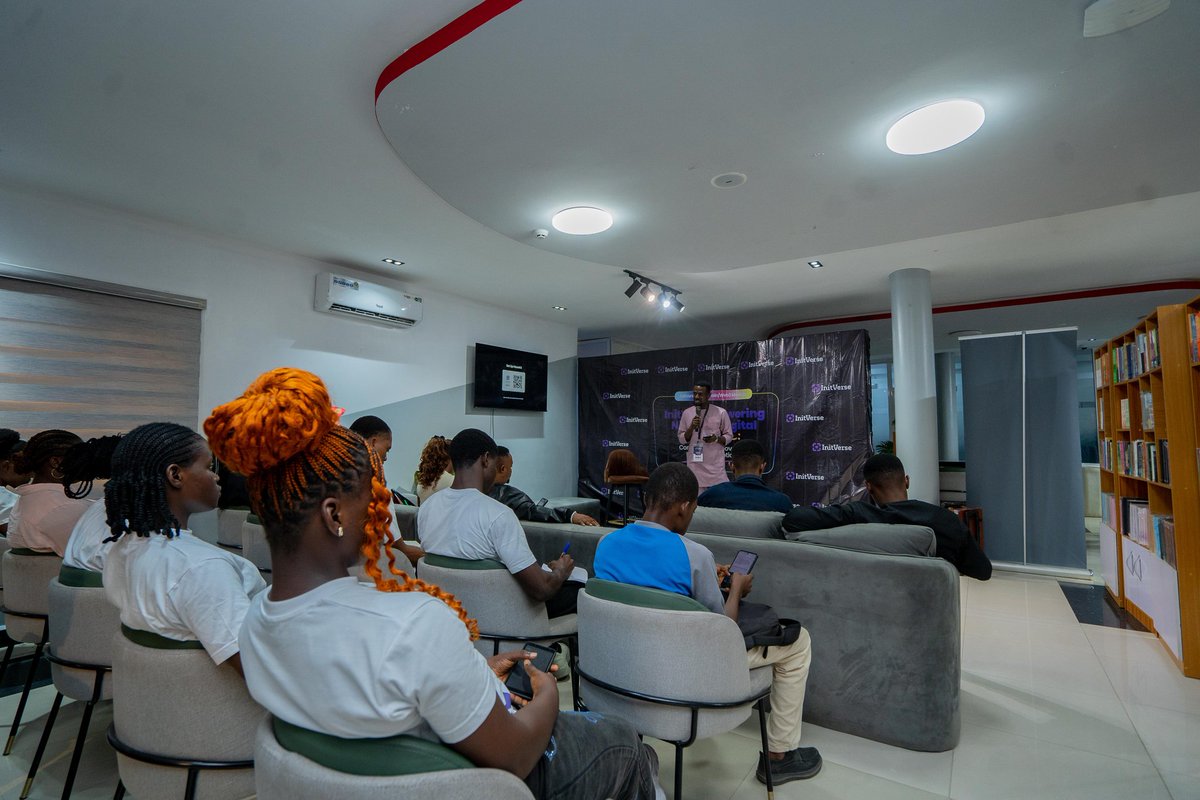Ub_Freegift's tweet photo. Honoured to speak at @InitVerse Blockchain meetup in Uyo, Nigeria.
Shared my perspective on Web3 beyond hype, but as a structural shift in ownership, trust, and opportunity.
I Discussed risks, leverage, and responsible participation.
@ubfreegift
#Web3Nigeria #InitVerse #Iran https://t.co/KNCL8wTyUc