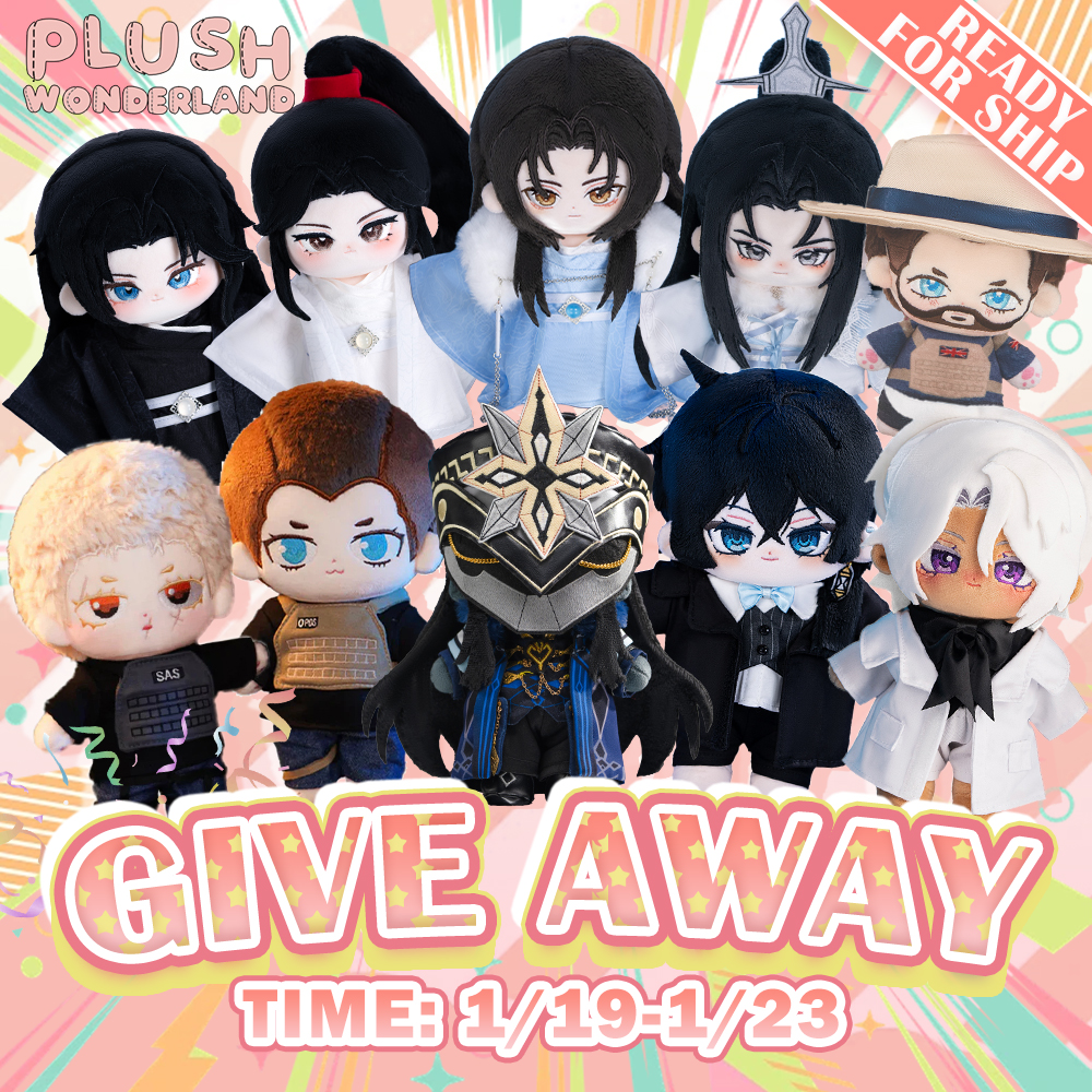 WonderlandPlush's tweet image. 🎉 GIVEAWAY TIME🎉
We'll pick 𝟭 lucky winner who gets to choose ANY new plushie they love!🎁Ready to test your luck?

👇How to Join:
- Follow us
- Like, comment &amp;amp; tag 1 friends
- Share this post

💖Giveaway Dates: 1/19 - 1/23
#genshin #callofduty #thecasestudyofvanitas #giveaway