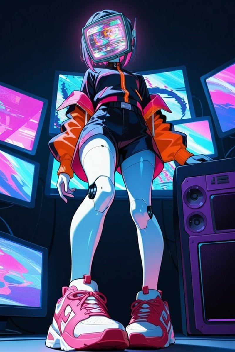 aoki_ene's tweet photo. #AIイラスト #UnknownError

「あなたが私を見て笑うとき、あなたは私を見ているの？ それとも、私の画面に映った『理想の女の子』を見ているの？」 https://t.co/yCBQqBsYW6
