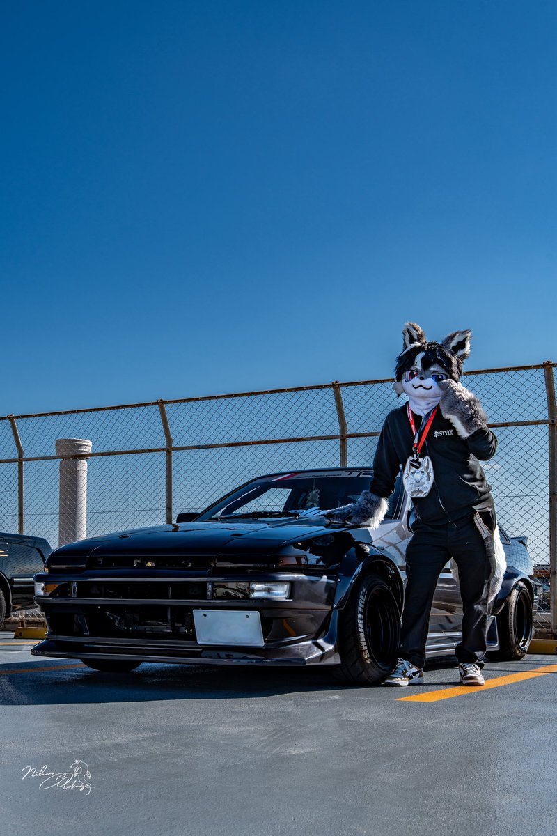 ゼグラ a.k.a @dragon_ae86 in THE FURRY CAR MEET #JMoF2026