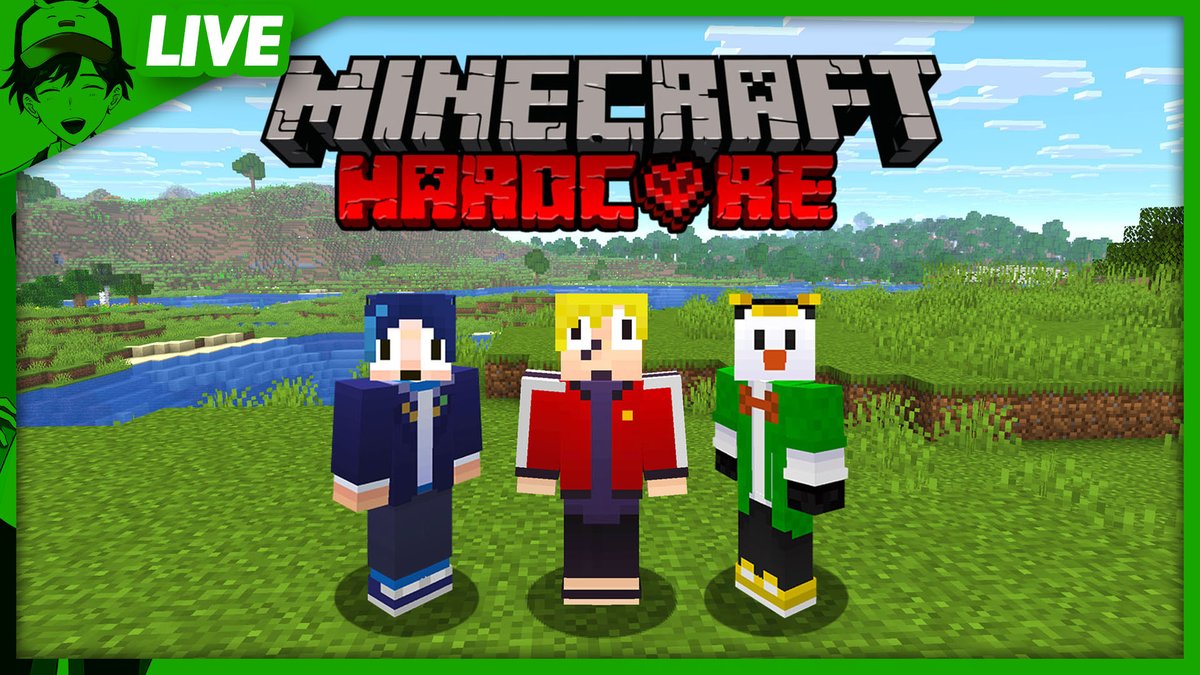 ハードコア配信はじまりましたー！

【マイクラ】えんちょう。えびすとハードコア全実績解除チャレンジ！DAY12【ぺんと視点】
youtube.com/live/41ub603XY…