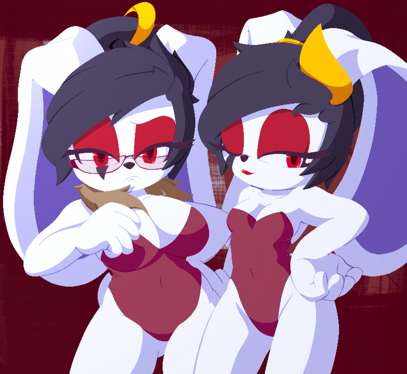 "Playbunnies" ft. Valencia &amp; Valeria Akuma ❤️🖤