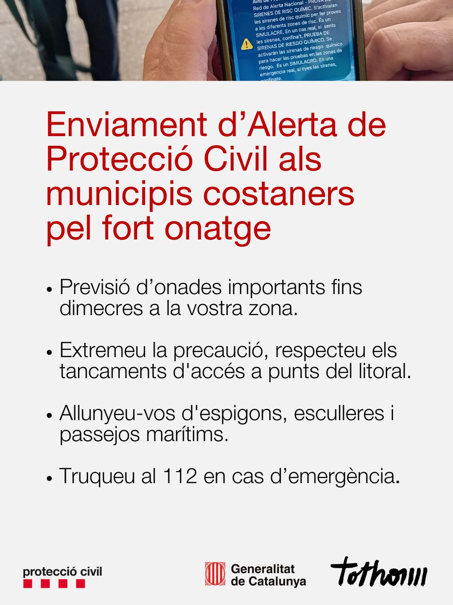 Protecció civil tweet media