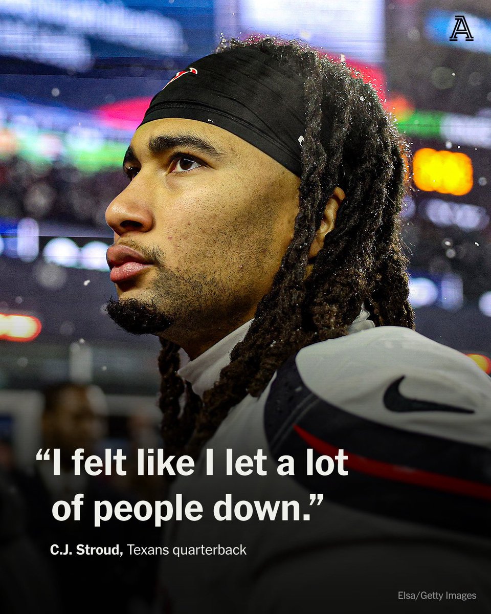 ByMikeJones's tweet image. nytimes.com/athletic/69819… As C.J. Stroud wilts in the biggest moment, Texans stand by their beleaguered quarterback