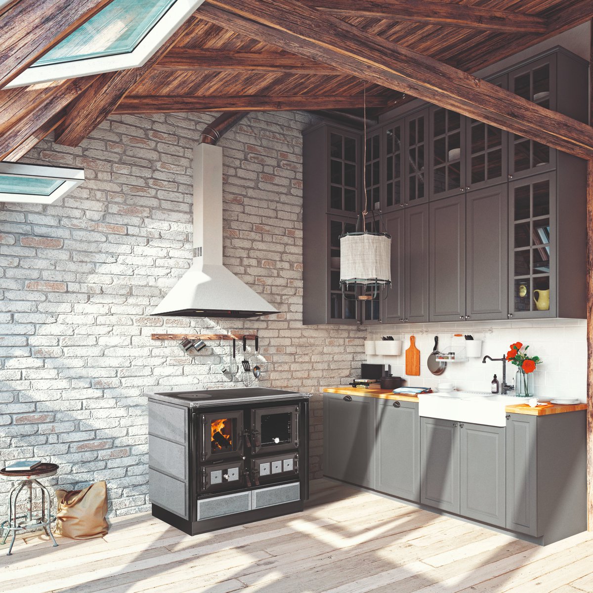 Im Trend: Holzbefeuerte Küchenherde

In vielen Küchen stehen heute wieder holzbefeuerte Küchenherde. Auf traditionelle Weise kochen, braten und backen – und dabei den technischen Fortschritt nutzen, so lautet die Devise. Jedes Jahr werden rund 20.000 dieser Küchenherde gekauft.