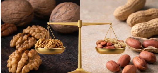 أيهما يتفوّق في حماية القلب الجوز او الفول السوداني؟ 