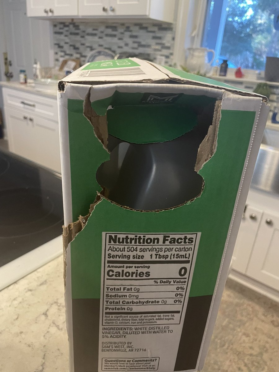 MecKel's tweet photo. @SamsClub Seriously need to redo packaging. https://t.co/PagkWg0SCd