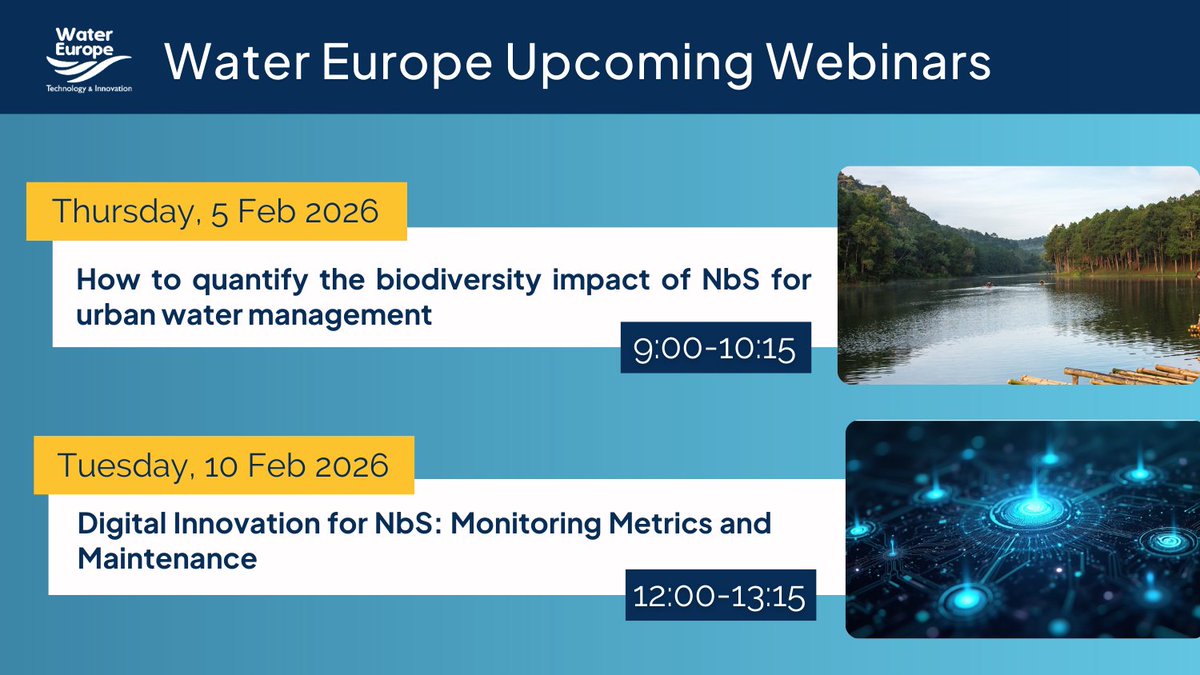 Water Europe tweet media