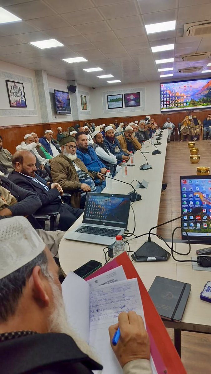First training of pilgrims selected for Hajj 2026 completed today by district administration Jammu at DC office Jammu
<a href="/dmjammuofficial/">District Magistrate, Jammu</a> <a href="/jkhajcommittee/">Jammu and Kashmir Haj Committee</a>