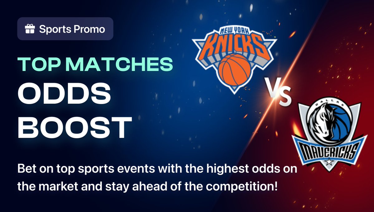 play2upio's tweet image. POV: You just saw the 2UP odds boost for Knicks vs. Mavs tonight. 👁️👄👁️🏃‍♂️💨

Stop scrolling and get to the bag. We’ve juiced the prices so you can turn that 7:00 PM tip-off into a W. 🏀🔥

Don't say we didn't warn you. 🤫👇 

2up.io/sports/basketb…

#NBA  #SportsBettingX  #2UP
