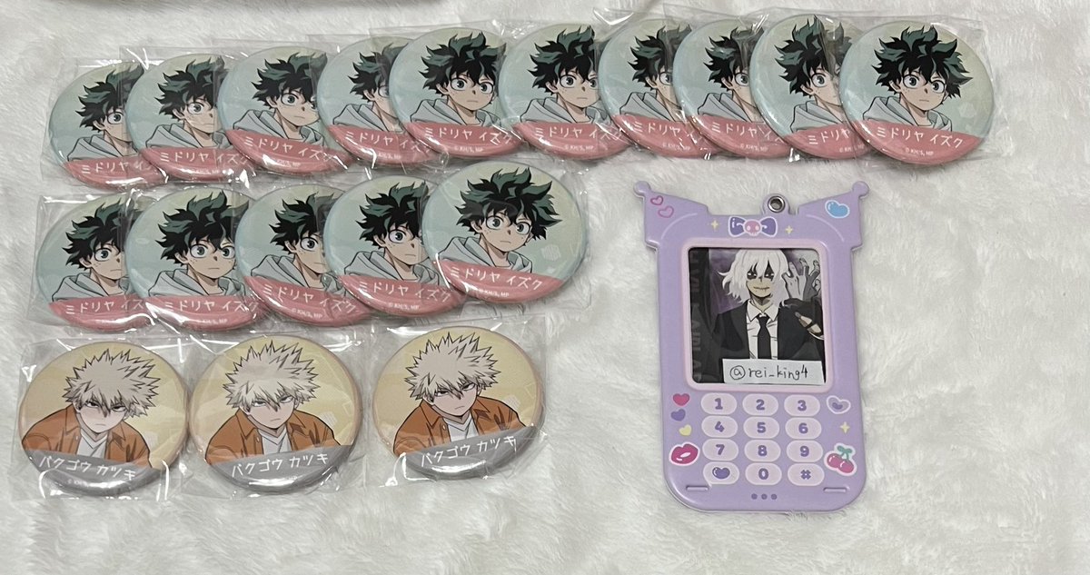 死柄木弔　light colorヨドバシ缶バッジ　21個セット 死柄木弔 light colorヨドバシ缶バッジ 21個セット