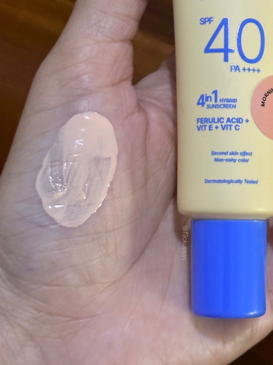 filokuinon's tweet photo. Surprisingly this tinted sunscreen feels like second skin &amp; hasilnya ✨FLAWLESS ✨️🙂‍↔️ https://t.co/RxS6RCizWp