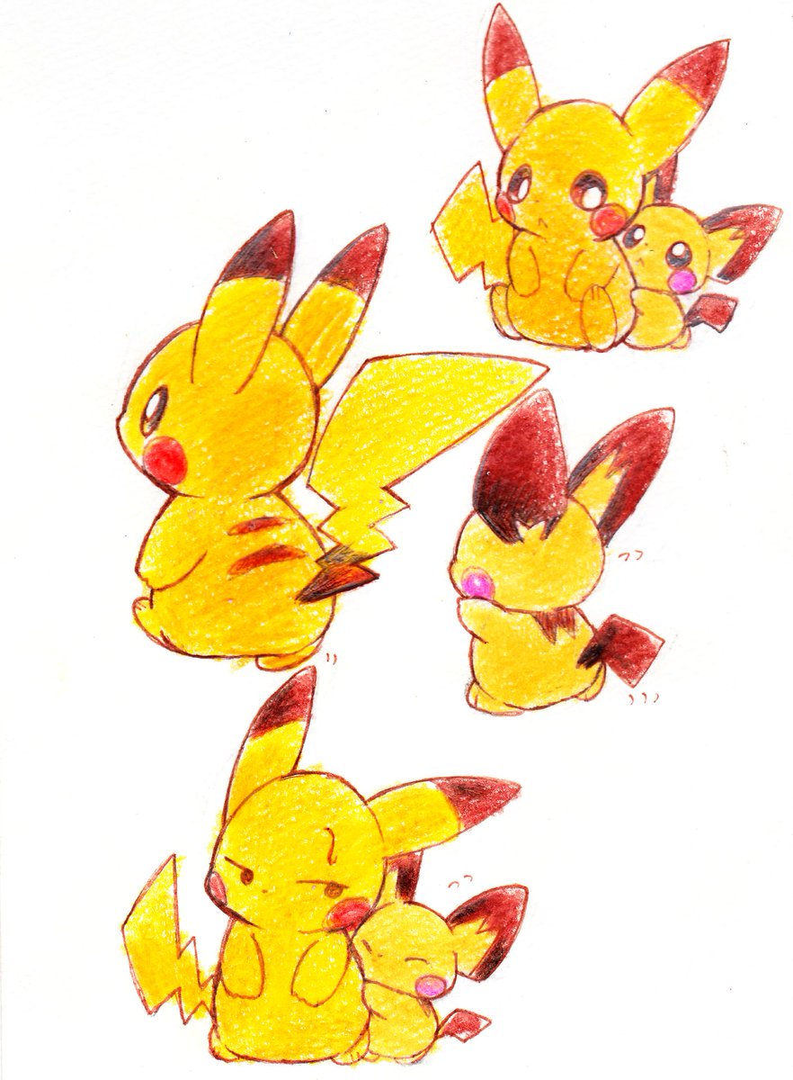 pichu_no_hito's tweet photo. おにいちゃんがだいすきなピチュー https://t.co/d6o3CRIYse
