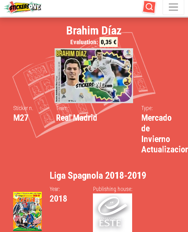 #BrahimDiaz #diaz #realmadrid #footballstickers #soccerstickers stickersone.com <a href="/STICKERSONE_COM/">STICKERSONE.COM</a>