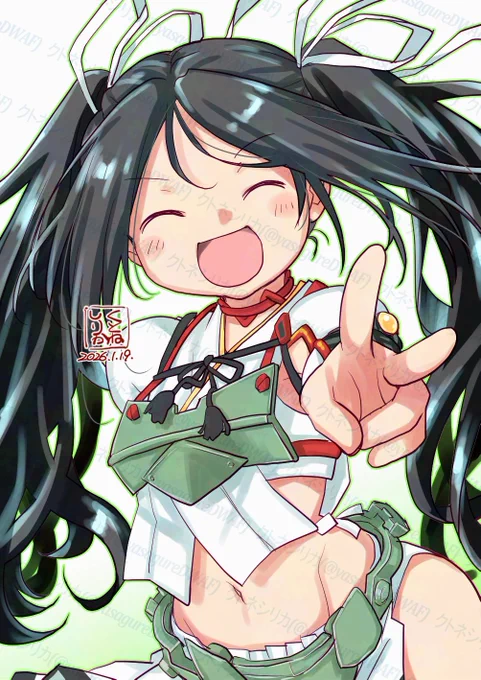 葛城さんしんすいびー! おそろい!
