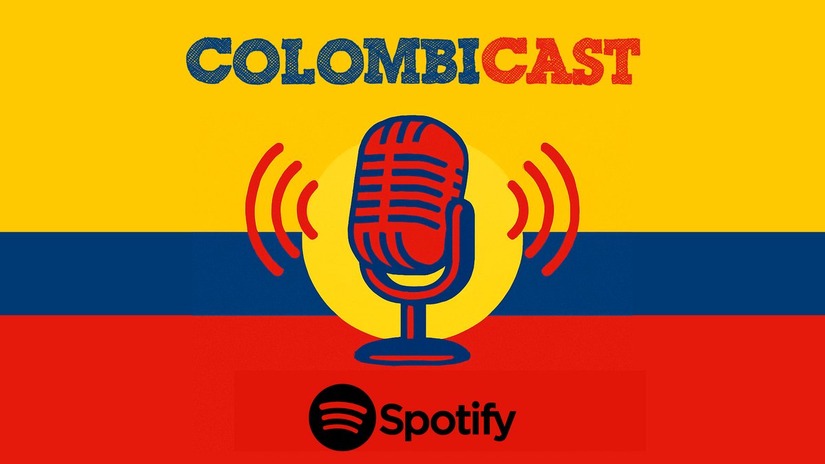 Volg de ColombiCast nu ook op Spotify
- Hier publiceren we afleveringen van leuke gesprekken over Colombia. Blijf op de hoogte van de laatste afleveringen en volg ons. 

Volg ons via Spotify
open.spotify.com/show/6twWrk5vx…