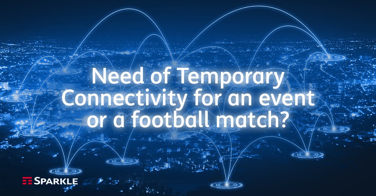 TISparkle's tweet photo. Discover our #TemporaryConnectivity Service, the ideal partner to coordinate and manage all activities related to ordering, provisioning, installation and support during events for fast and reliable temporary connectivity in Italy and abroad ➡️ https://t.co/L9avifshqi https://t.co/IvfKbAiCZK