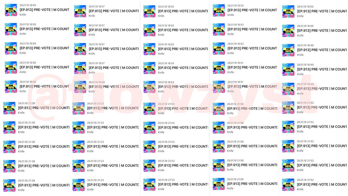 flowie! mnet vote tweet media