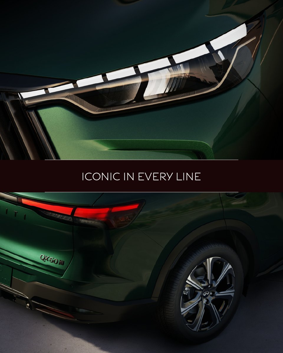 INFINITIDXB's tweet photo. تصميم راقٍ، جودة في التصنيع، وتفاصيل مدروسة بعناية. QX60 فخامة تكتشفها مع كل يوم. https://t.co/0y6074jXRi