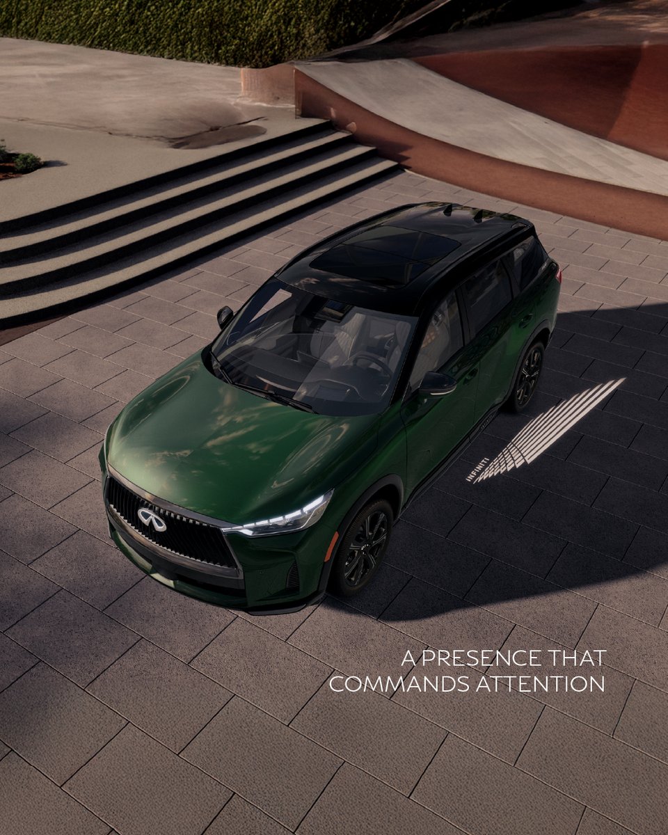 INFINITIDXB's tweet photo. تصميم راقٍ، جودة في التصنيع، وتفاصيل مدروسة بعناية. QX60 فخامة تكتشفها مع كل يوم. https://t.co/0y6074jXRi