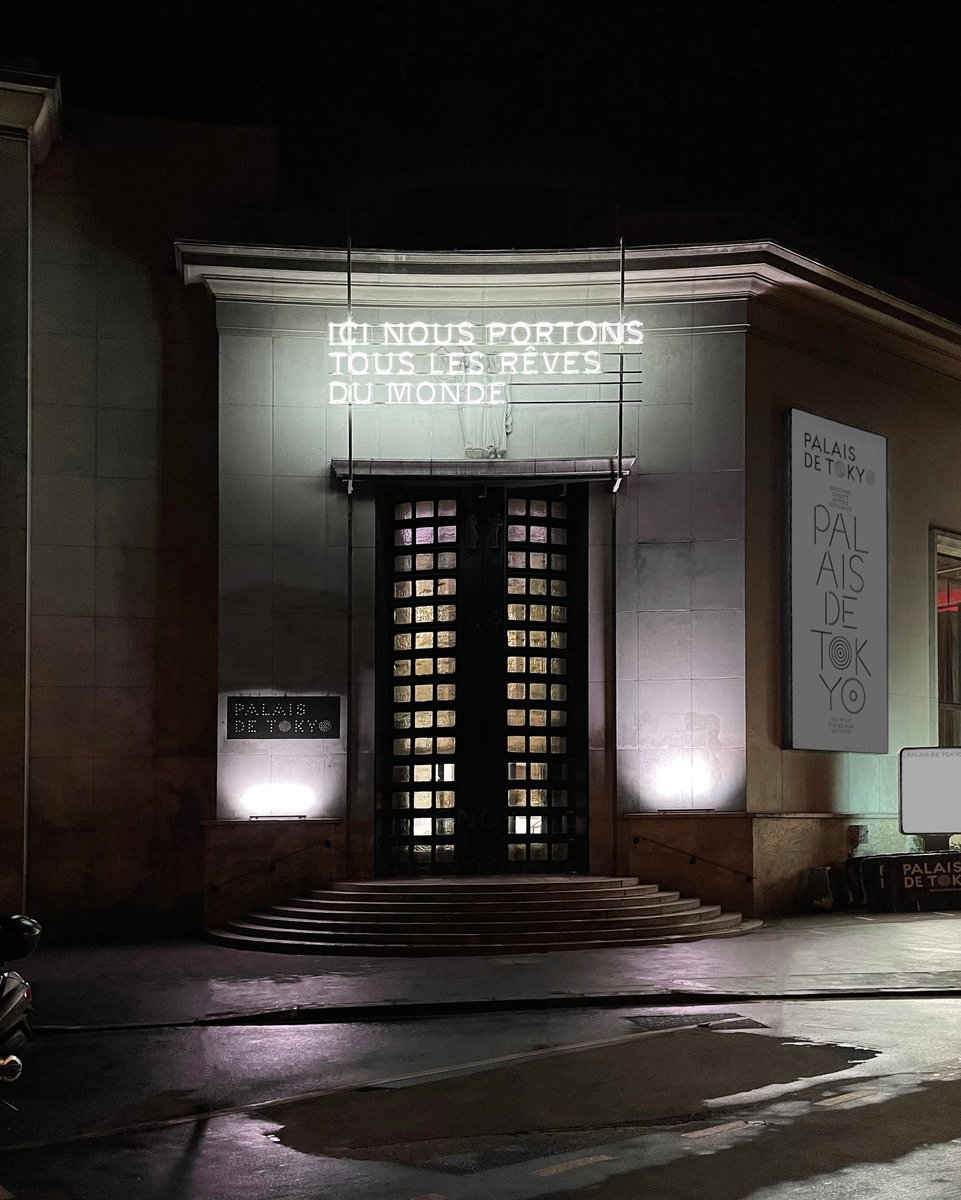 studiojoeland's tweet photo. #WORKMEMORIES
ICI NOUS PORTONS TOUS LES RÊVES DU MONDE
JOËL ANDRIANOMEARISOA
Ubuntu, a lucid dream
At the Palais de Tokyo in Paris
Curated by Marie-Ann Yemsi
2021 . 2022
#JoelAndrianomearisoa #PalaisdeTokyo #Paris #UbuntuALucidDream https://t.co/hNmcU2UccI