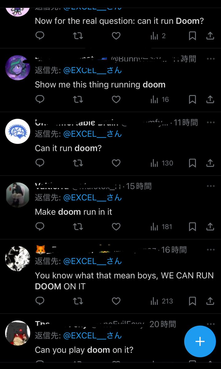 海外の人、照準器に処理系が入ってると見るやDOOMを動かそうとしてくるので、もう遺伝子にDOOM刻まれちゃってると思う