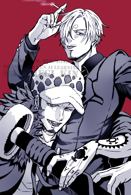 ayamegi_kin's tweet image. 🐯🕒Webオンリーのサクカイラストでけた～～！！