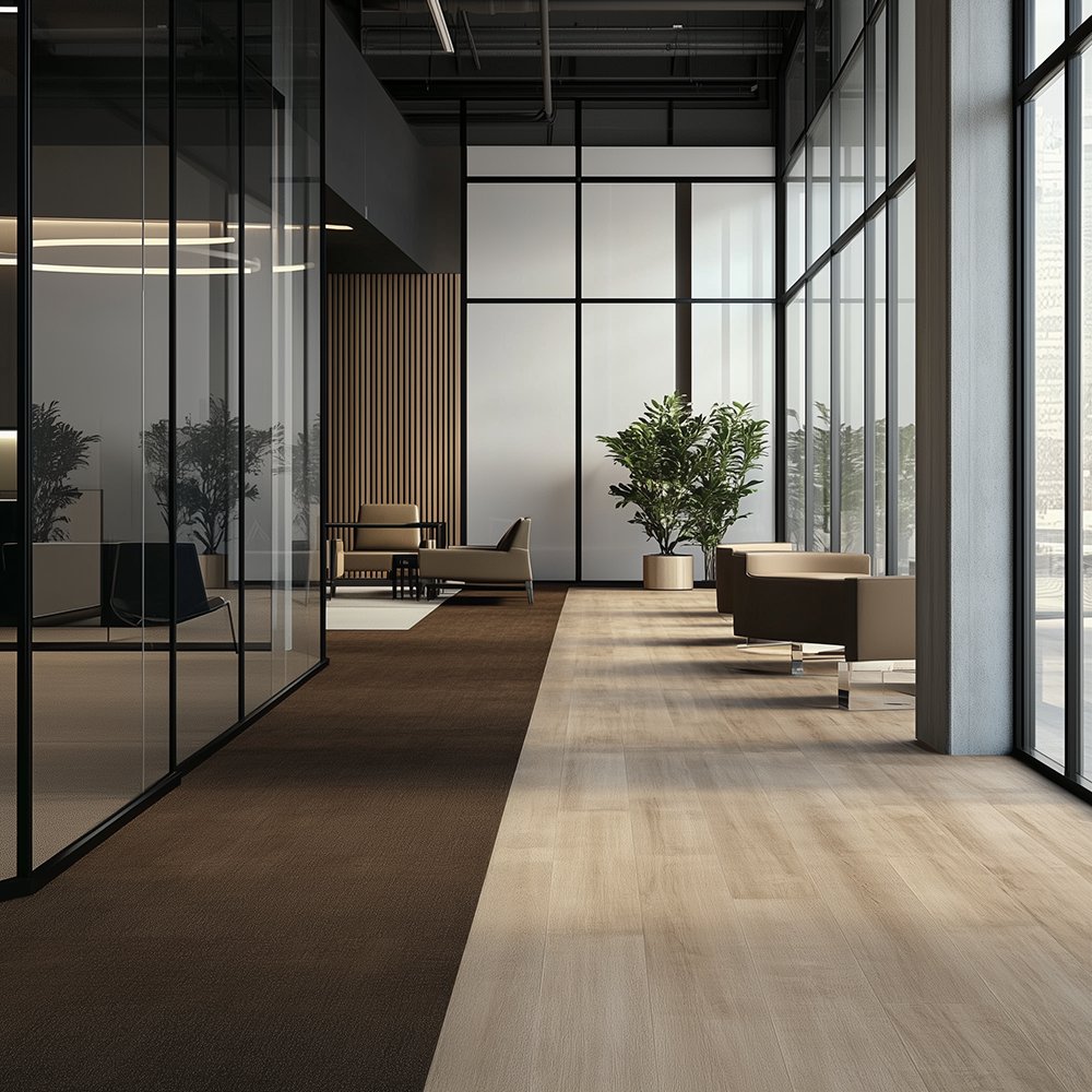 PFL_Ireland's tweet image. The Original 55 collection from Liberty Floors is a 5mm loose-lay vinyl #tile that is made for heavy #commercial environments. Designed to fit seamlessly alongside #carpet tiles, Original 55 is the ideal choice for your next big #project. Sampling is available now, only at PFL.