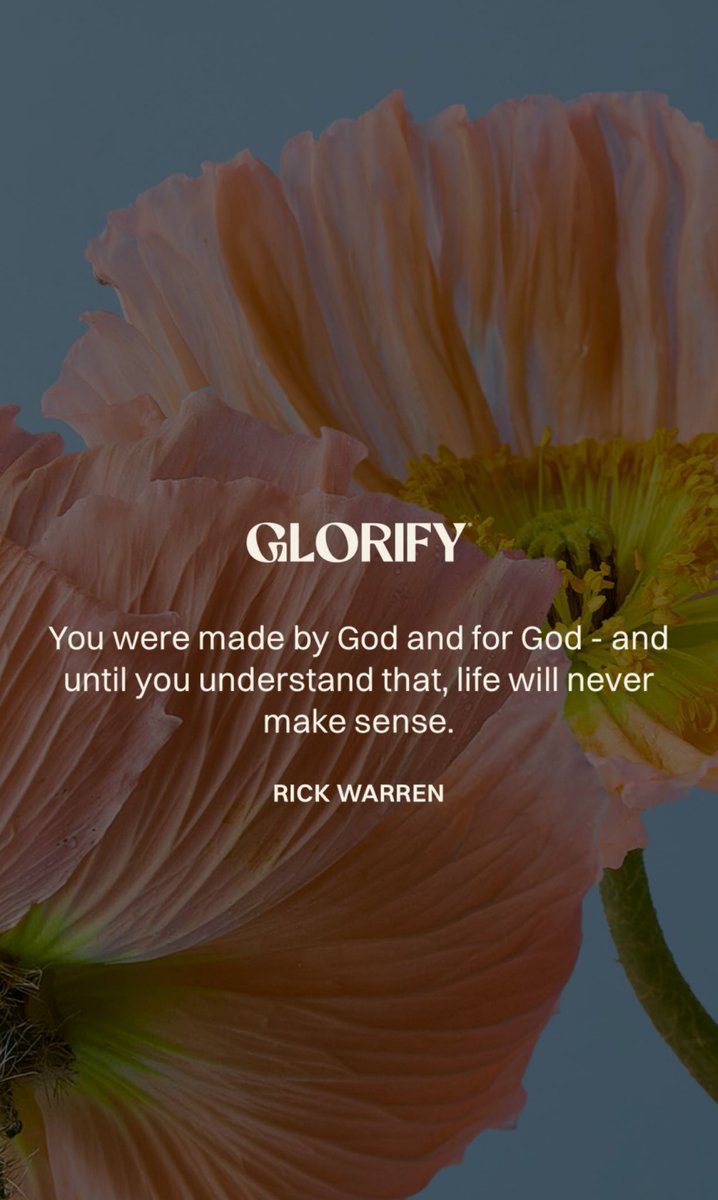 GCS55's tweet image. I love this quote I found on Glorify: share.glorify-app.com/4m3f9txq3Zb
Your Daily Worship &amp;amp; Meditation App