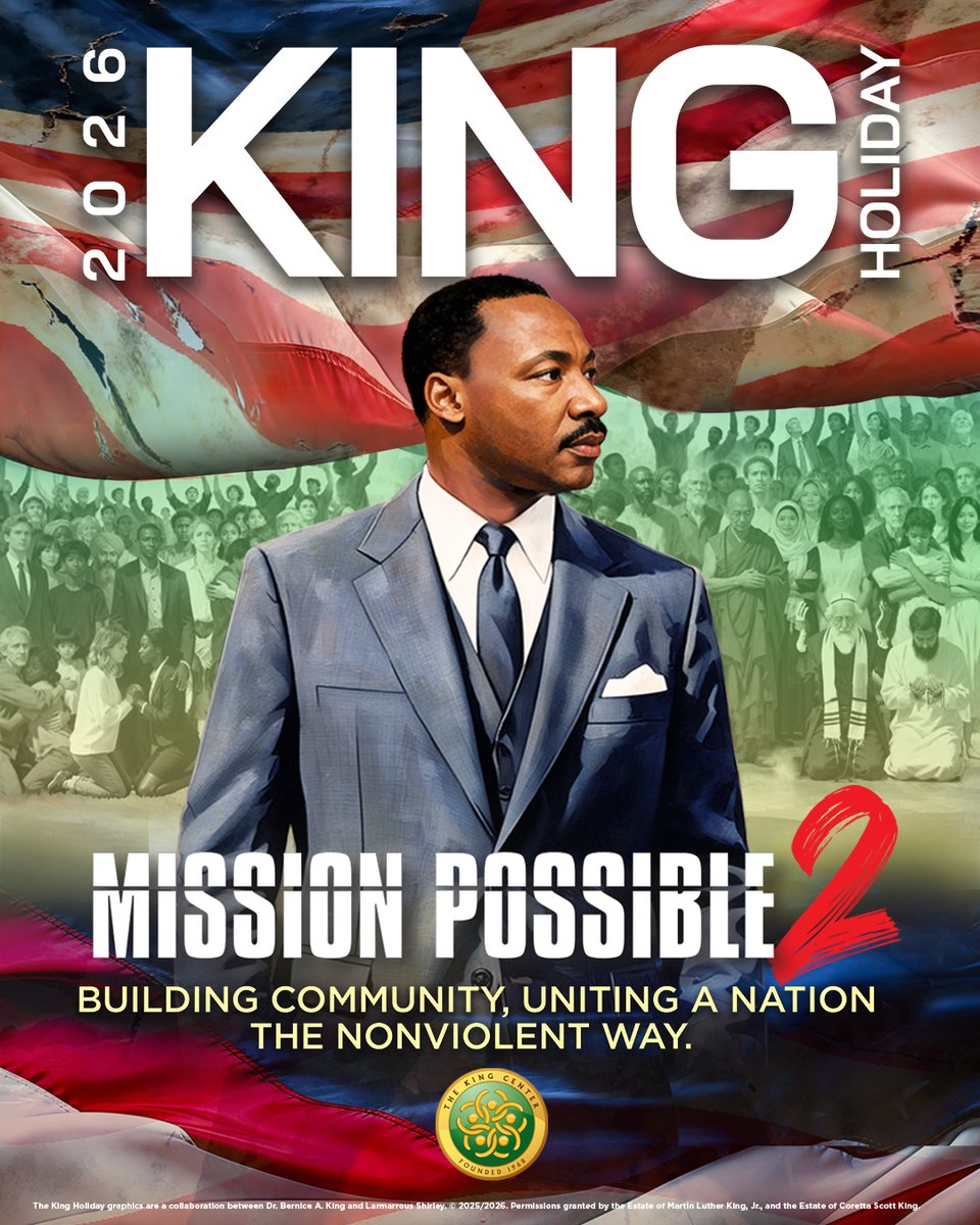 The Martin Luther King, Jr. Center tweet media