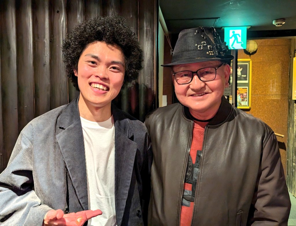 ブルーノ・ユウキ
第11回 馬歌賞 @銀座TACT

今回も矢作先生にお越しいただきました！

年度代表馬に輝いたフォーエバーヤング。
直後に彼の歌を届けられて幸せです。

エクリプス賞も、いよいよ発表ですね😳