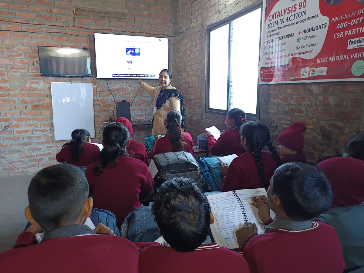 apnipathshalain's tweet image. Books open, minds active.
That’s a good classroom day.
apnipathshala.org

#StudentLife #LearningTogether #ApniPathshala